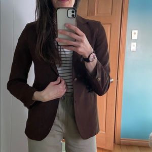 Vintage brown blazer